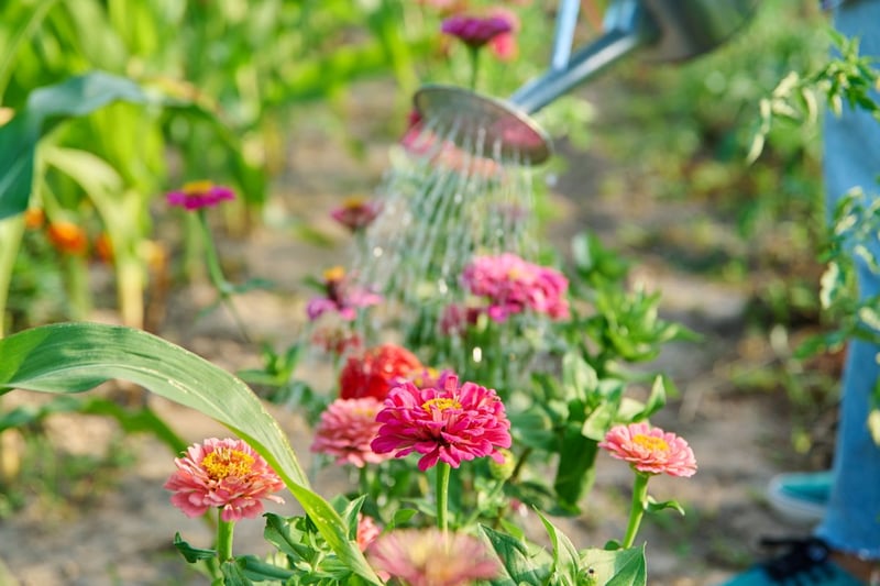 丈夫な夏の花も、水やりなどのちょっとしたひと手間でぐんと長持ち